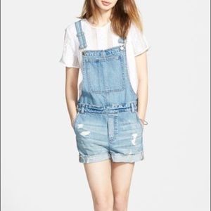 Madewell Adirondack Short Overalls 232